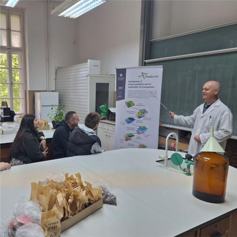 Lecture at the Faculty of Agriculture, University of Belgrade on Project Activities and Results