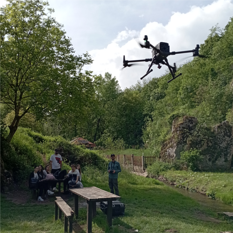Students Explore Erosion Monitoring with the Predict-Er Project in the field